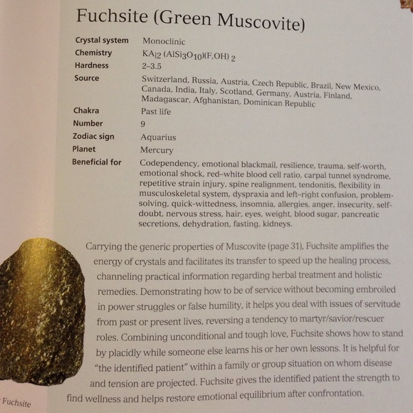 Handmade by me💗Fuchsite Crystal pendant! - Picture 3 of 3