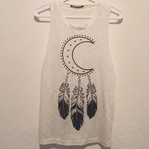 Moon dreamcatcher tank