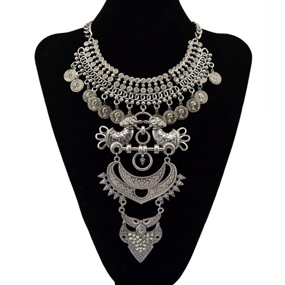 🆕High Quality Bohemian Statement Necklace - Picture 2 of 4