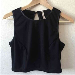 Black Crop Top