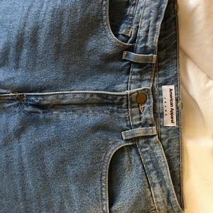 American Apparel High Waist Jean