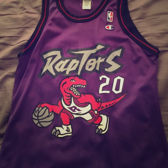 Vintage Damon Stoudamire Raptors Jersey