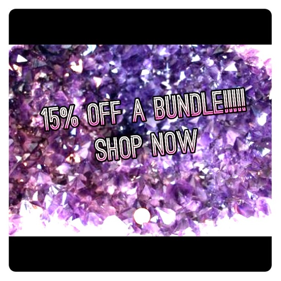 15% off a bundle!!