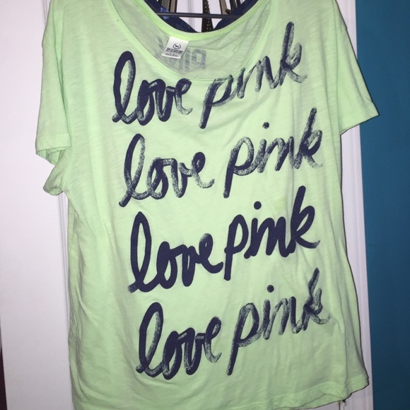 Oversized PINK VS tee