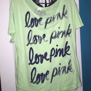 Oversized PINK VS tee