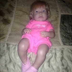 Silicone Baby Girl Doll (Full Body)