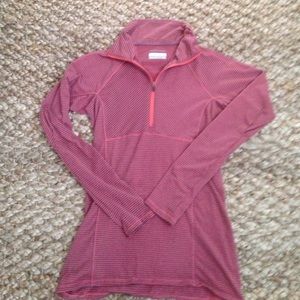 Striped Columbia zip up