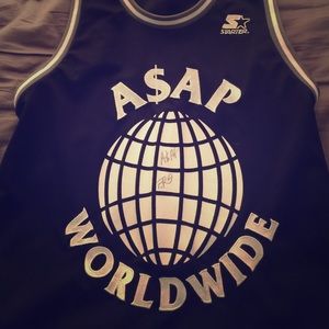 A$AP Worldwide Jersey Signed by A$AP Ferg