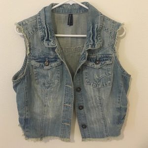 Women's Denim Vest