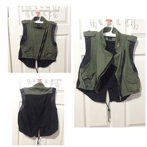 Khaki vest