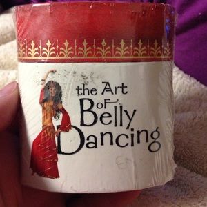 Belly dancing accessories.