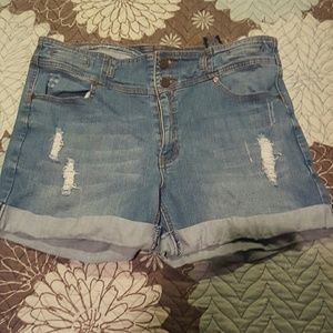 Jean shorts