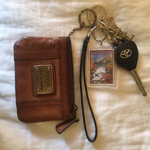 Fossil keychain pouch/ wallet - Picture 2 of 4