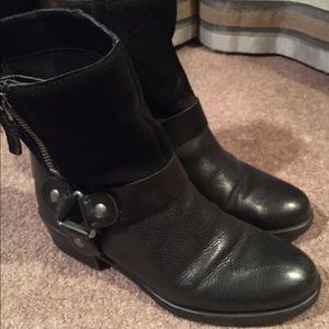 Franco Sarto leather & suede boots