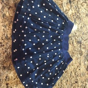 Abercrombie & Fitch polka dot skirt