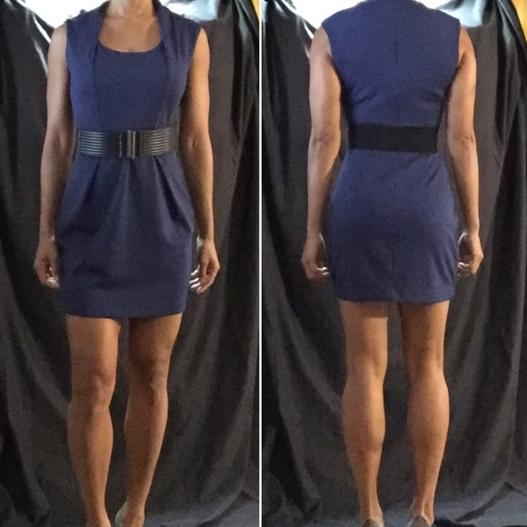 Blue dress