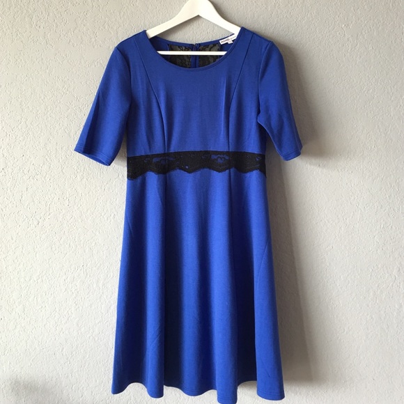 MOMO MATERNITY cobalt blue dress size S