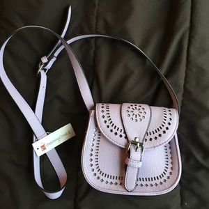 Purple cross body bag NWT