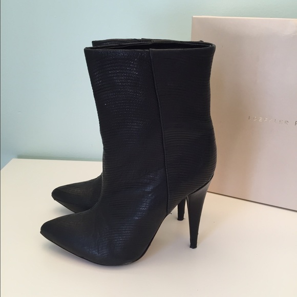 Loeffler Randall Emory black boots