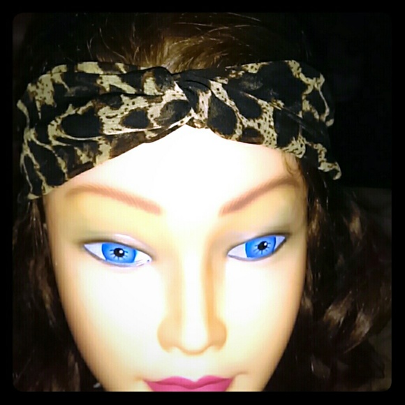 Cheetah head band