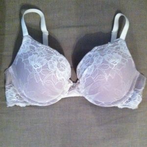 Beautiful lavender lace bra