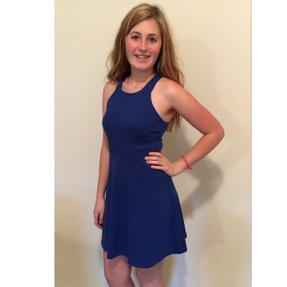 Blue Skater Dress from American Eagle