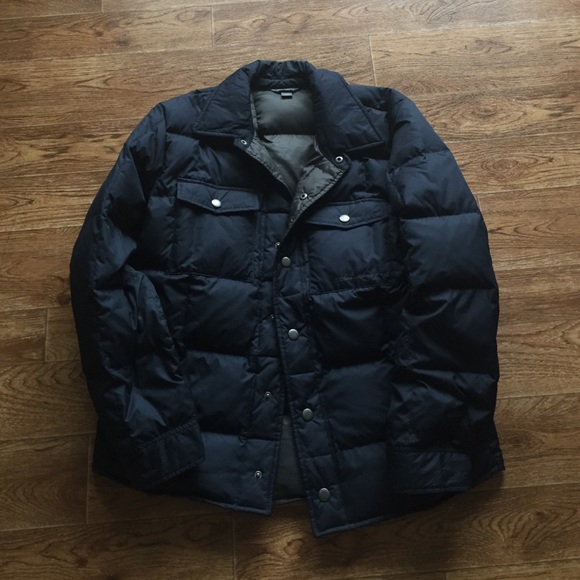 Men's Medium Blue Eddie Bauer Button Down Jacket