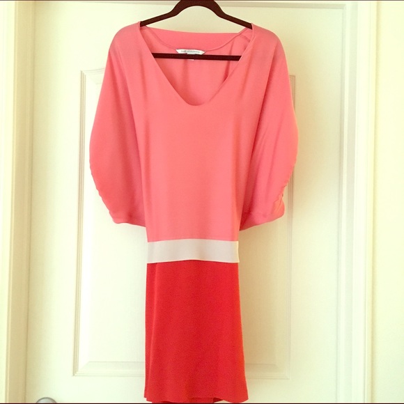 DIANE von FURSTENBERG Color Block Dress