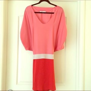 DIANE von FURSTENBERG Color Block Dress