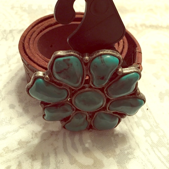 Free People Leather Brown Belt!