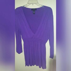 Gorgeous purple boho top