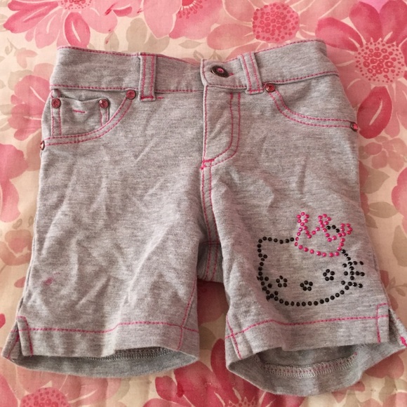 Cute long hello kitty shorts