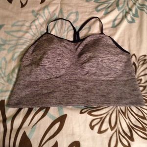 Racer back sport bra