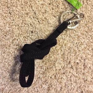 Classic Black Vera Bradley Lanyard