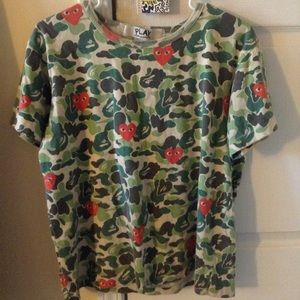 Comme des Garçon X Bape Tee