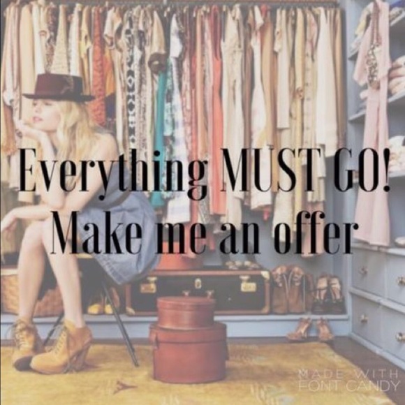 See something you like? Make me an offer 😉