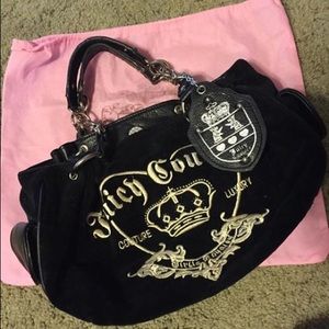 Juicy Couture velour purse