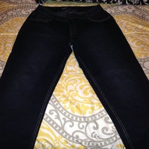 Dark Wash Ankle Jeans