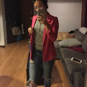 Hot pink blazer