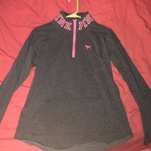 VS PINK half zip pullover hoodie