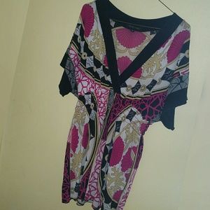 Floral boho top