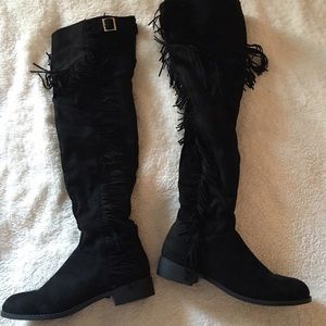 Fringe boots from the UK