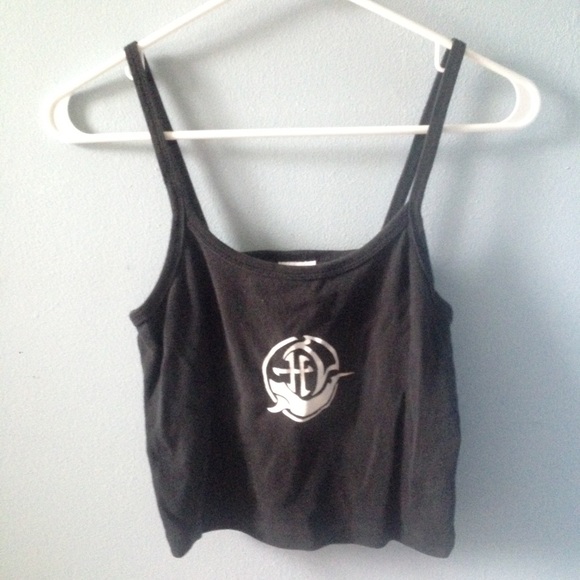 Black Crop Top▪️