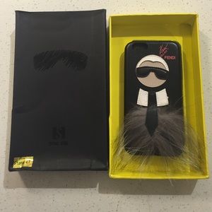 iPhone 6 case Karl loves Fendi Karlito