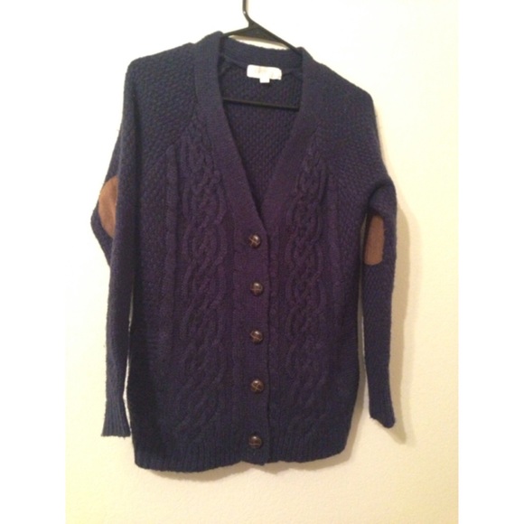 Chunky Navy Sweater
