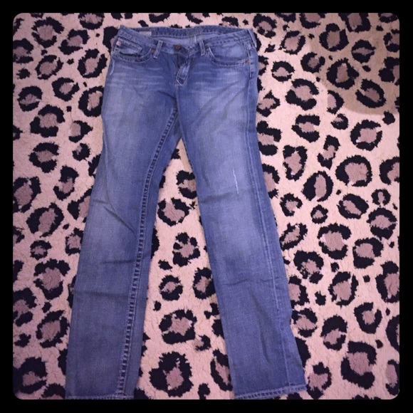Big Star Onyx Pencil Cut Straight Leg Jeans NEW!