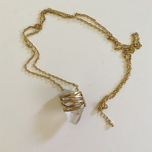 Crystal Pendant Necklace