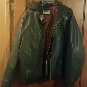 Levi leather jacket