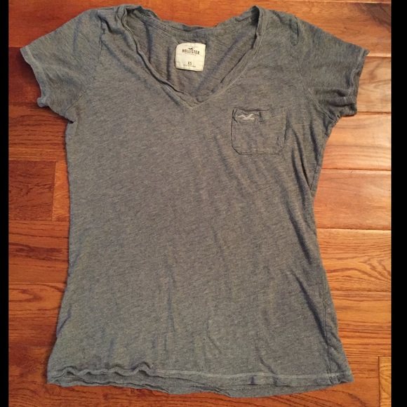 XS Hollister Gray T-Shirt