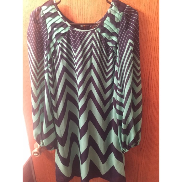 Chevron Dress - Picture 1 of 2